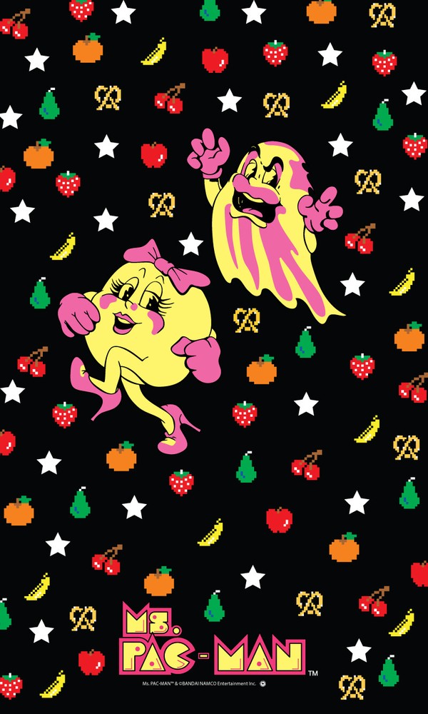 MS. Pac-Man Rug - 8.5 x 11.5