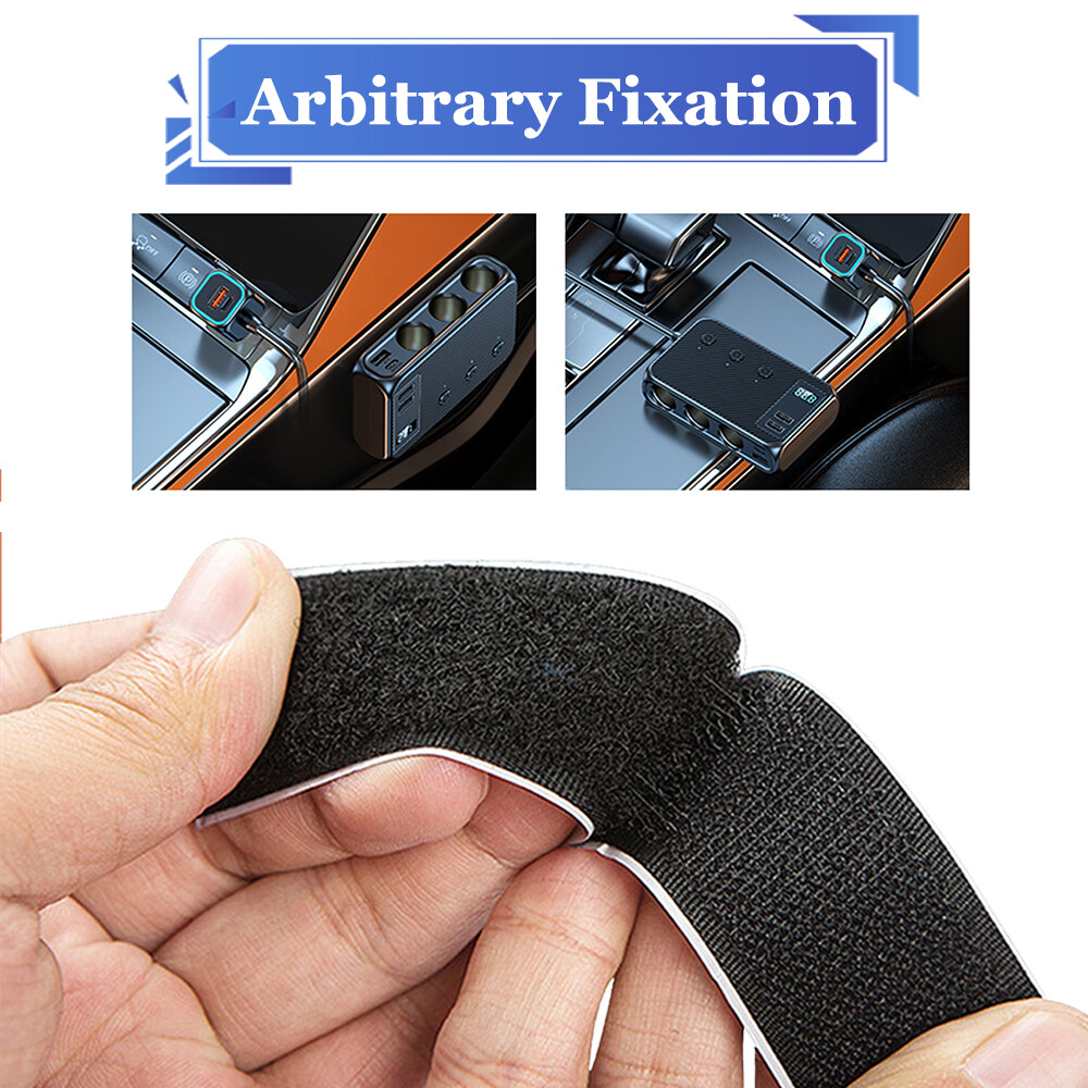 Multi Car Cigarette Lighter Socket USB Plug Fast Charger Power Adapter Splitter