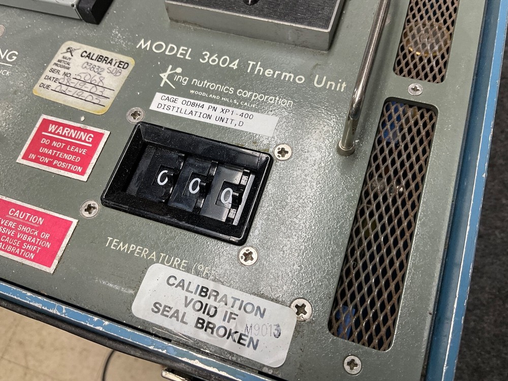 King Nutronics Pyrometer And Thermocouple 3604-1-101