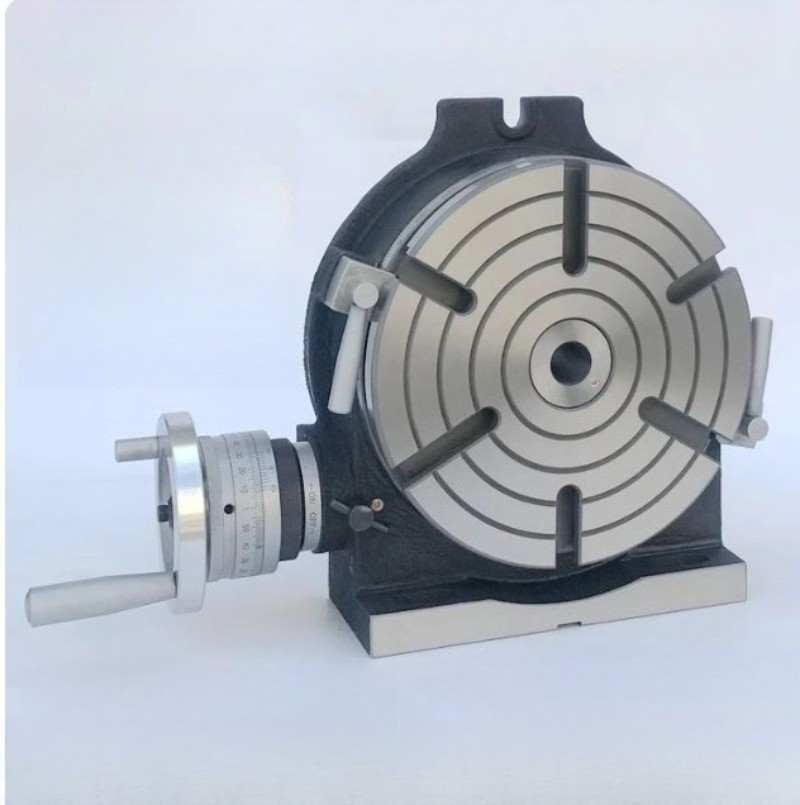 High-Precision Vertical/Horizontal Dual-Use Indexing Milling Machine RotaryTable