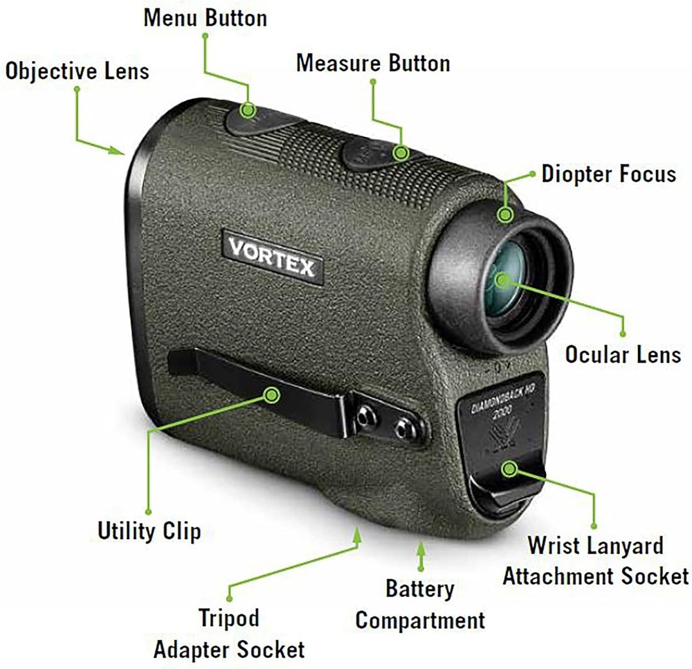 Vortex Diamondback HD 2000 Laser Rangefinder