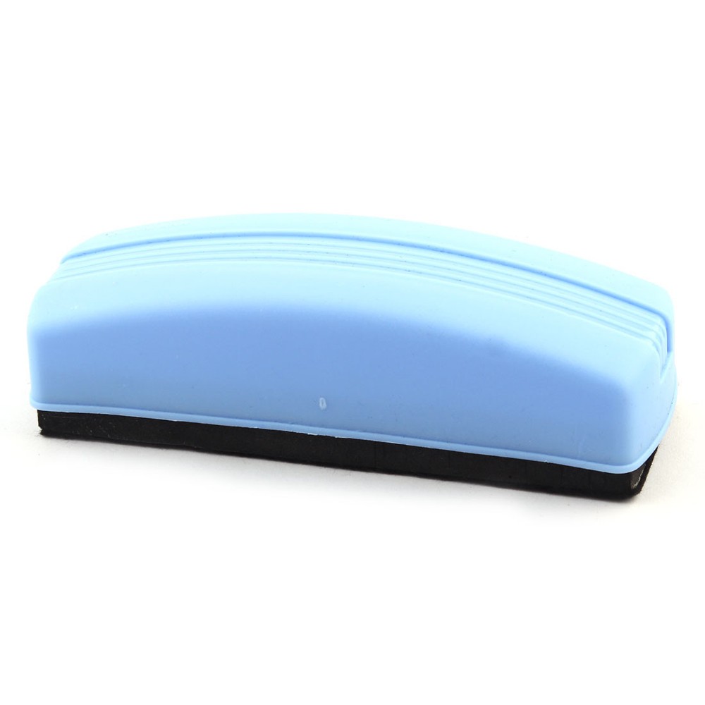 Teaching Blackboard Plastic Shell Eraser Cleaner Blue Black