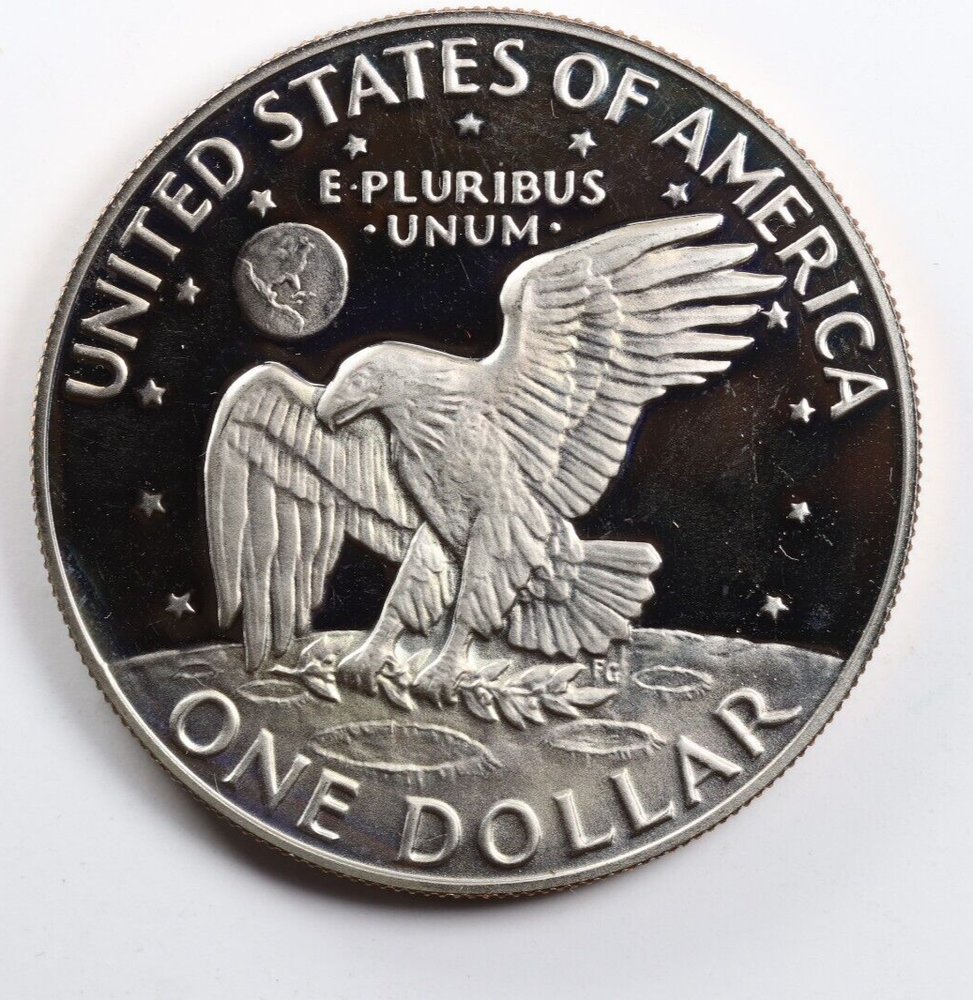 1978-S Eisenhower Dollar Proof Toned