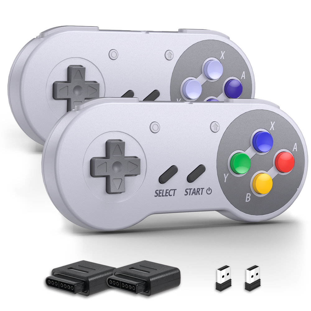 Wireless SNES Remote Game Controller For Original Super Switch Online & SFC ， PC