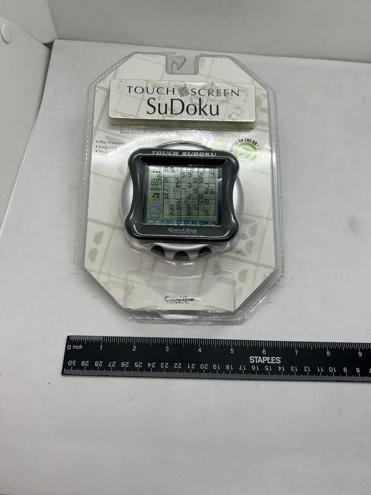 Touch Screen Sudoku Excalibur Electronic Game