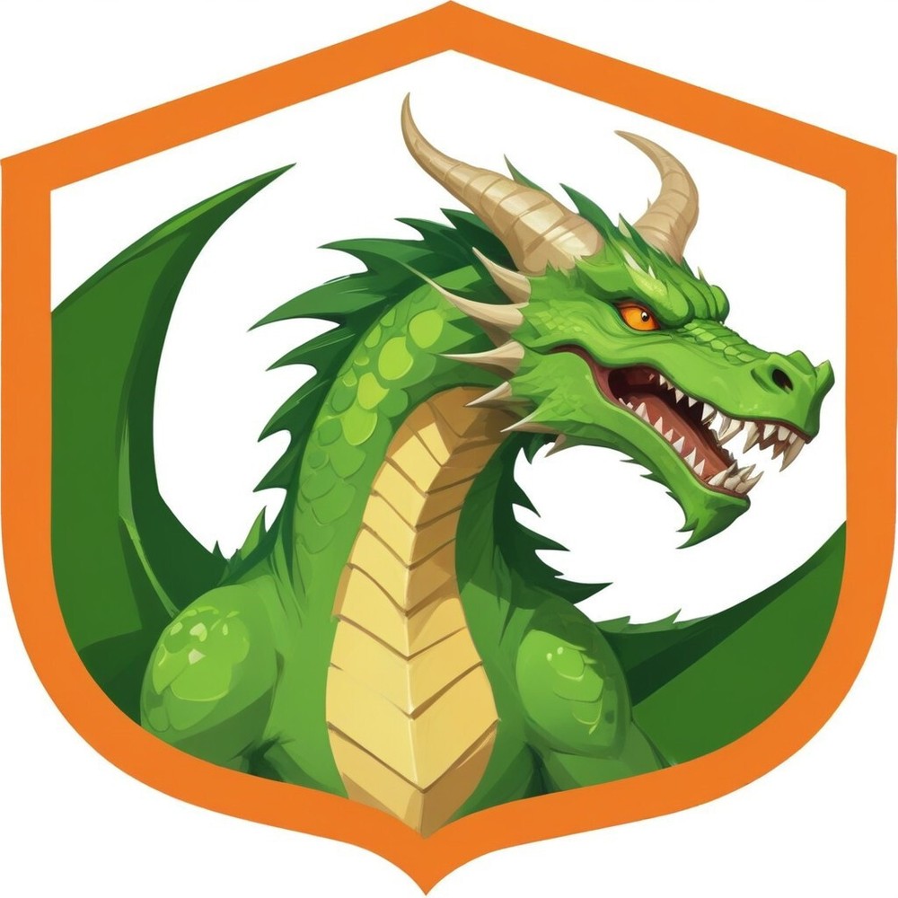 30 Custom Classic Dragon Art Personalized Address Labels