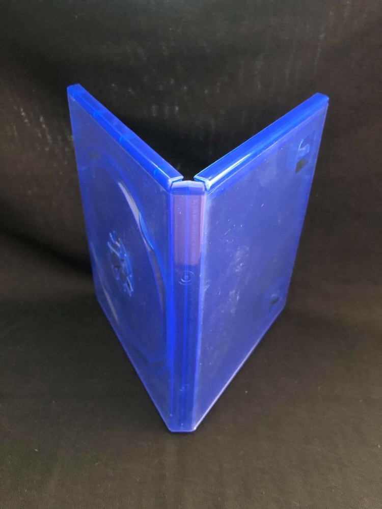 PS4 OFFICIAL BLUE GAMING COVER / CASES SINGLE DISC - 14MM - QUANTITY 2 ONLY