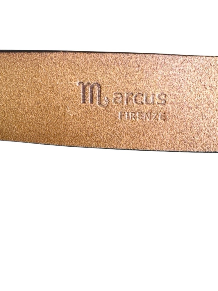 Marcus Italian Leather Belt 38” Total Length EUC