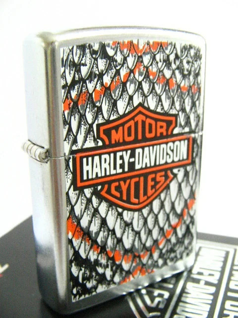 Sharp 2008 Harley Davidson Snakeskin Zippo Lighter