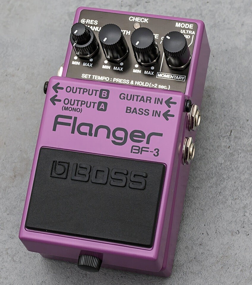 BOSS BF-3 Flanger Guitar Effects Pedal