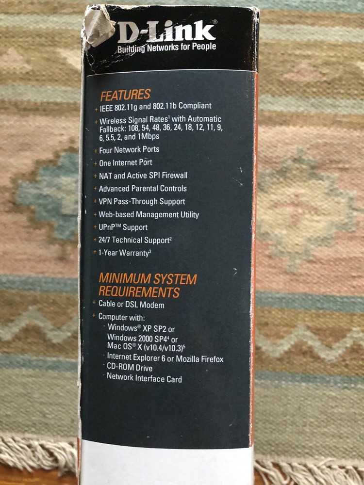 D-Link WBR-2310 Range Booster G Router