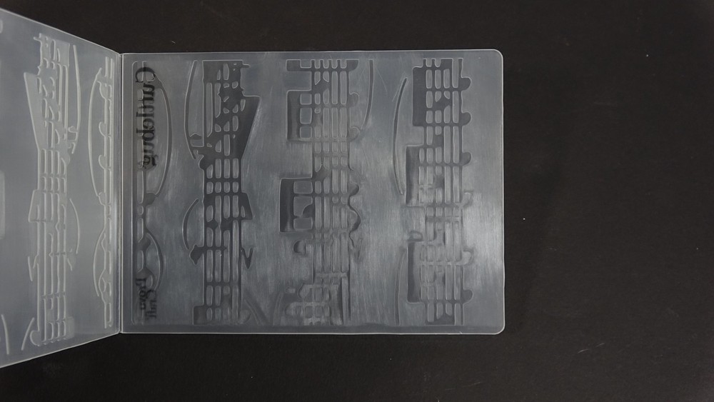 2007 Cuttlebug Embossing Folder Allegro 37-16641