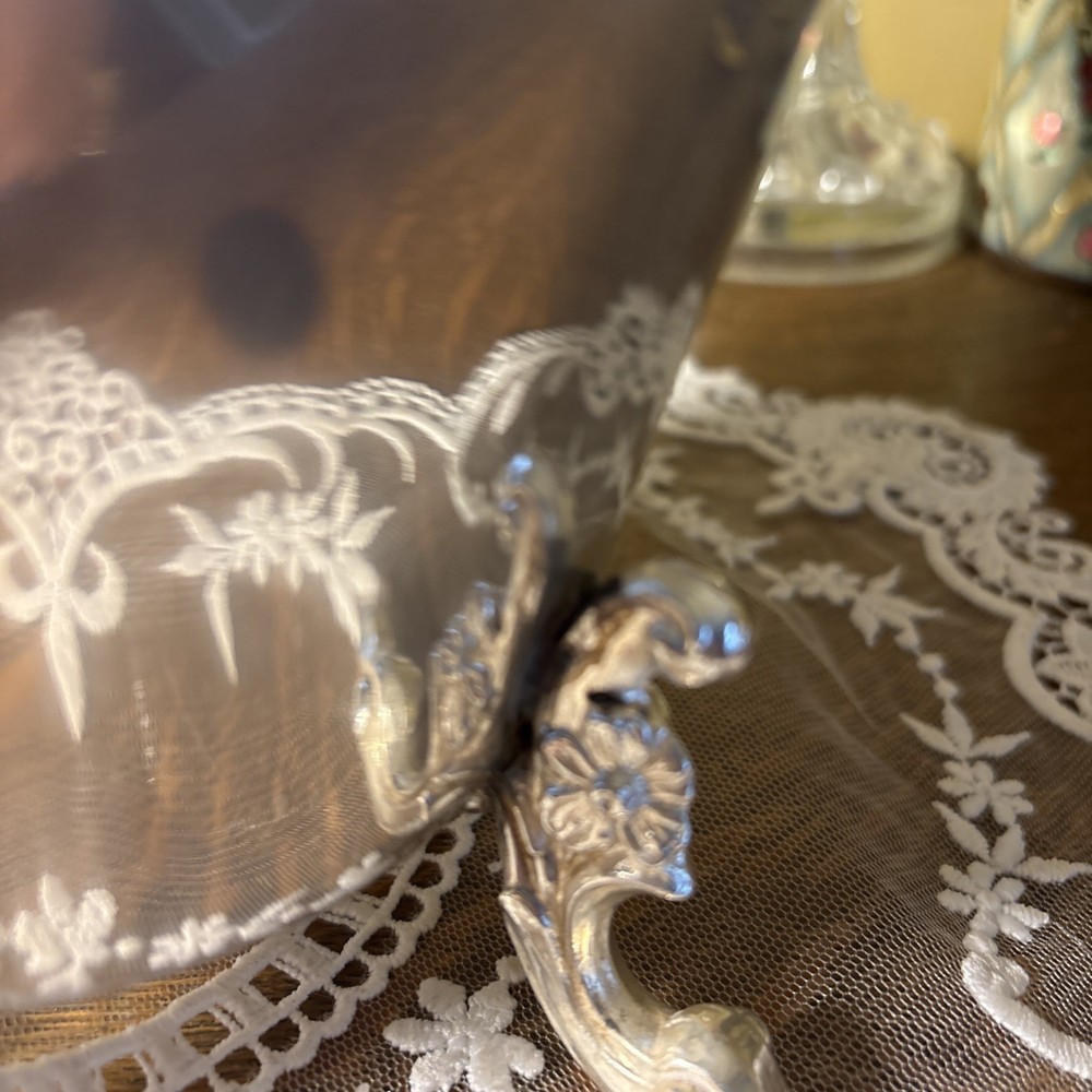 Silver plated Vintage 8 inch Pitcher