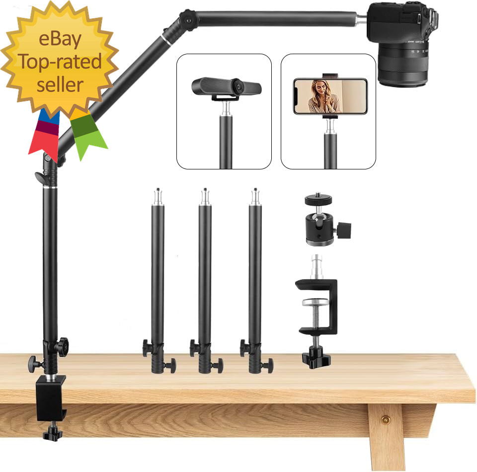 Heavy Duty Overhead Camera Desk Mount