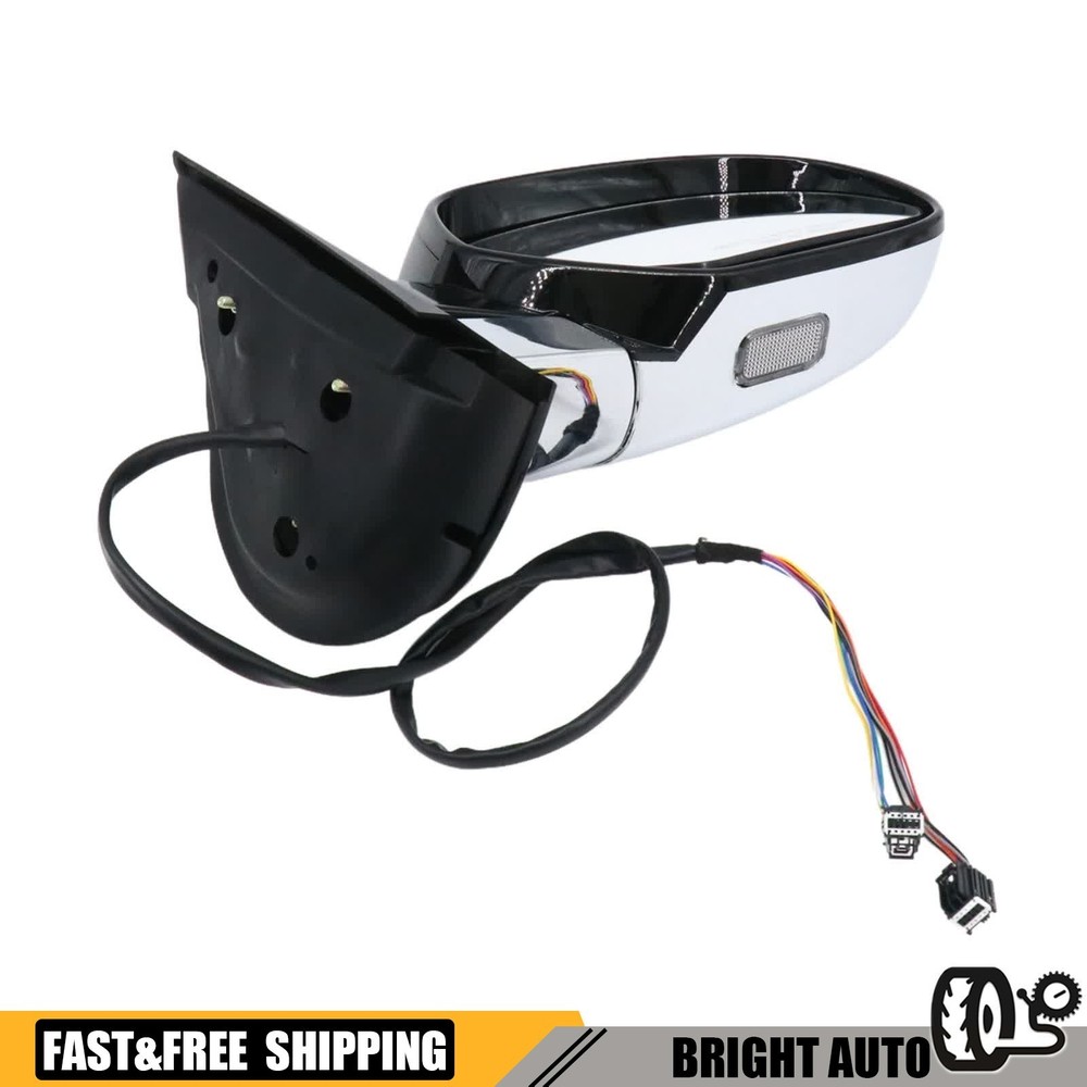 Right Side Mirror Power Folding Heated For 2007-2014 Cadillac Escalade