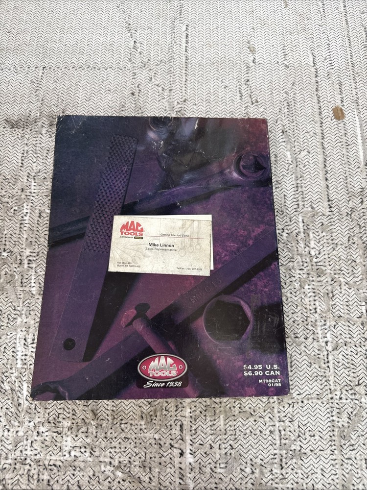 1998 Mac Tools Catalog