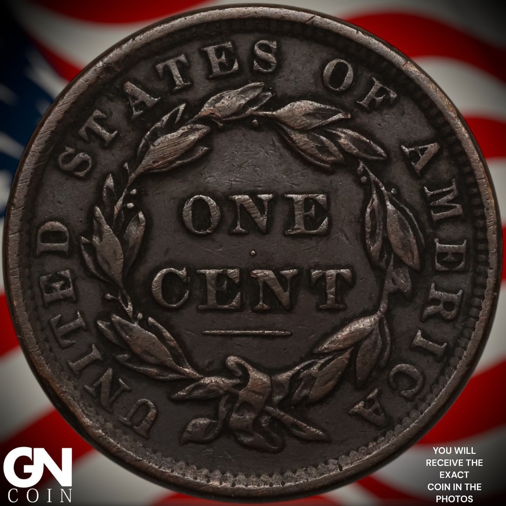 1838 Coronet Head Large Cent A2240