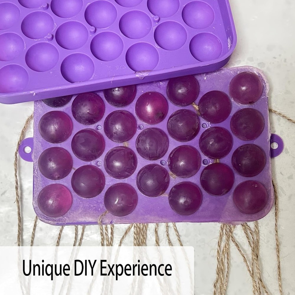 Silicone DIY Soap Making Kit Grape Soaps Molds Exquisite Mold for Handmade Soap