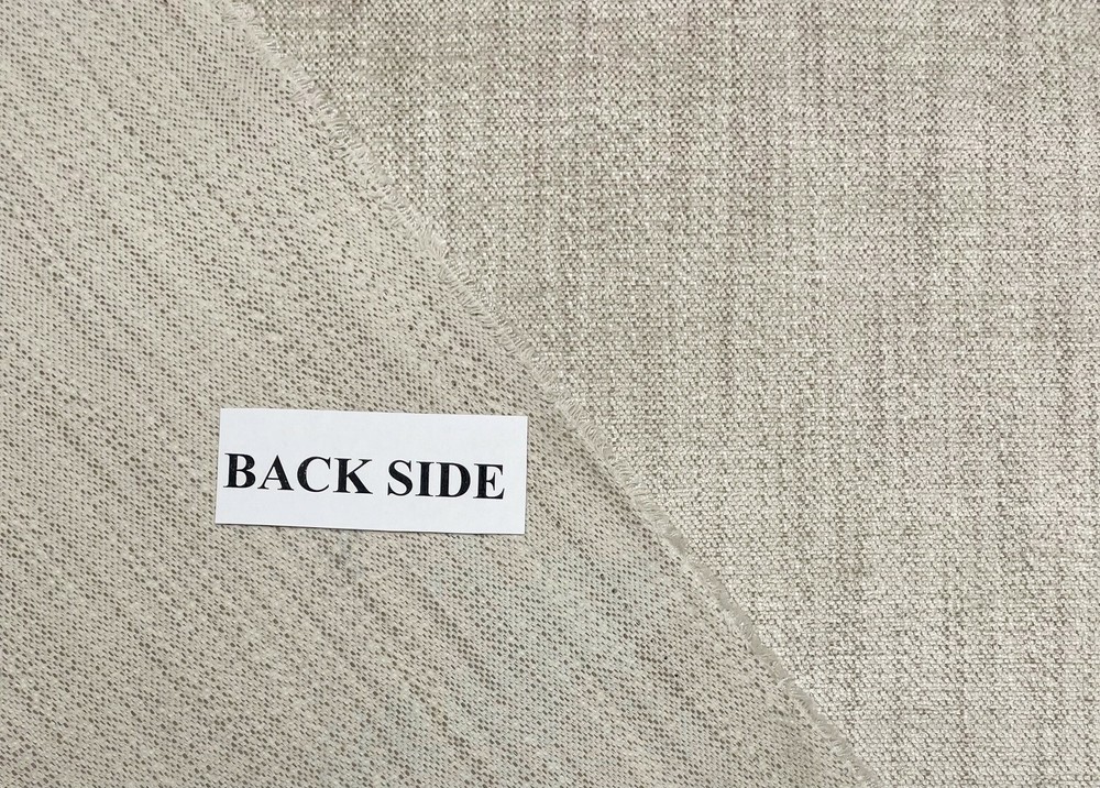 BALLARD DESIGNS PARKTON PARCHMENT SOLID CRYPTON® PERFORMANCE FABRIC BY YARD 54"W