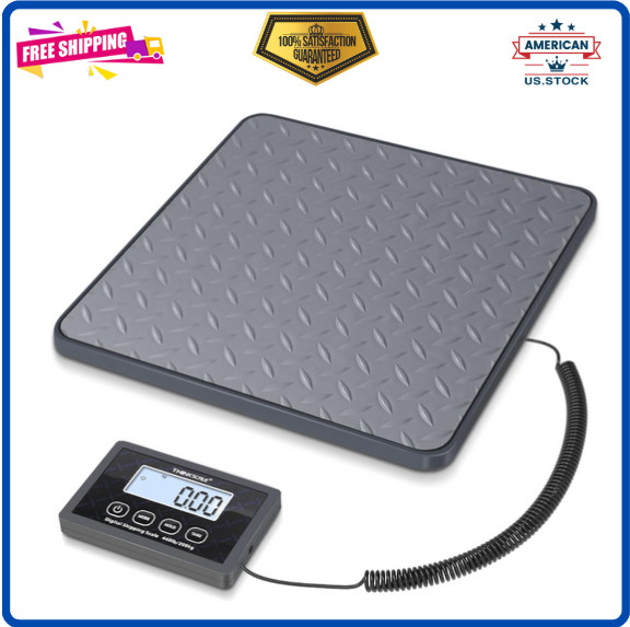 THINKSCALE 440lbs Shipping Scale–Accurate Digital Postal Scale with LCD Display