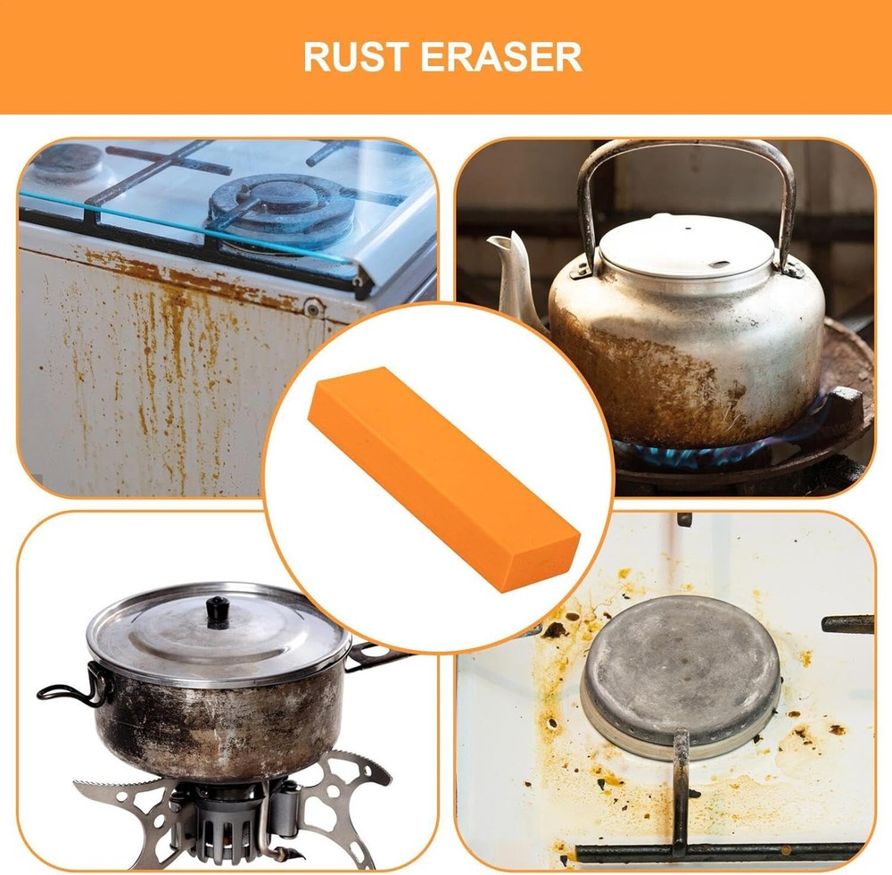 Easy Limescale Eraser Bathroom Glass Rust Remover Rubber Eraser Kitchen Tool