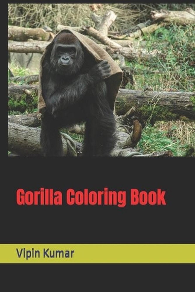 Gorilla Coloring Book