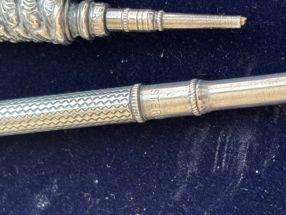 STERLING ,SILVER,SET OF PENCIL (3)