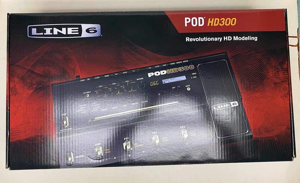 line 6 pod hd300 empty box