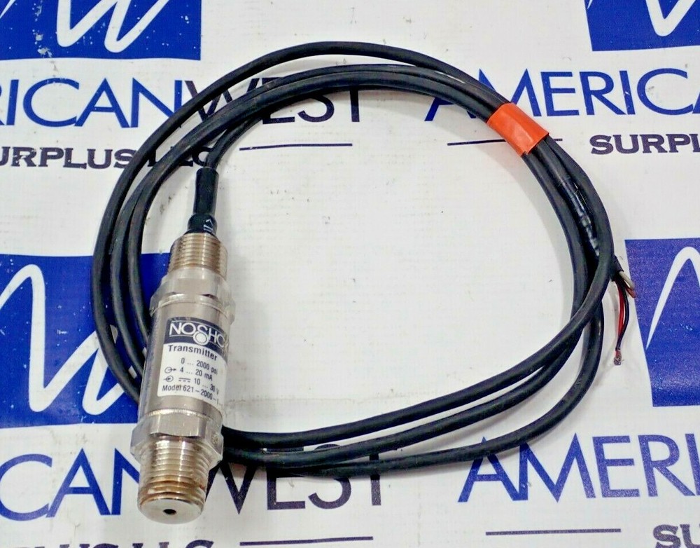 NOSHOK 621-2000-1-1-8-6 EXPLOSIONPROOF TRANSMITTER  0-2000 PSI