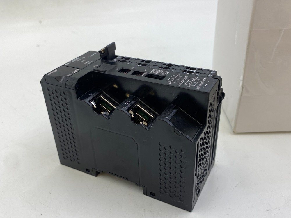 Omron NX-ECC203 EtherCat Communication Coupler 2Port 10 Amp 5-24VDC Series NX