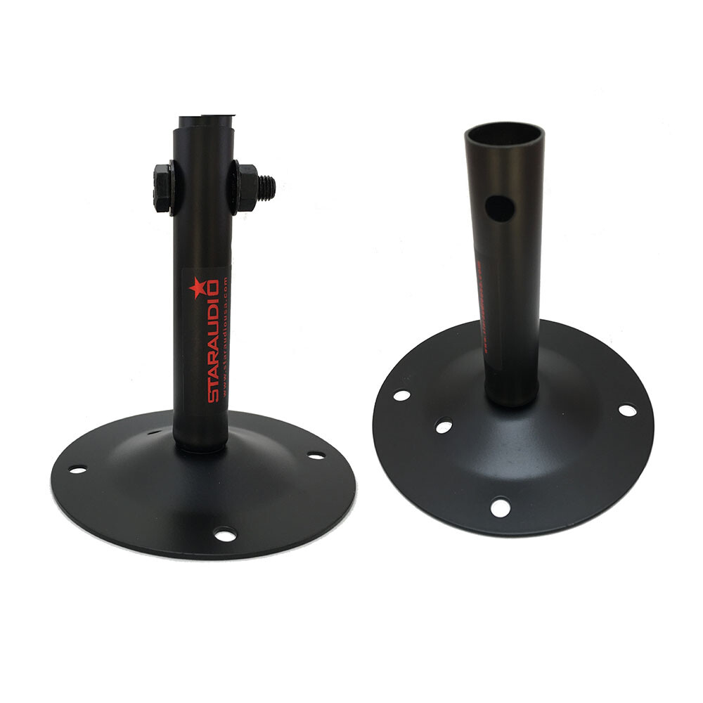 2Pcs Universal Universal Ceiling Mount Speaker Brackets Safe Distance Adjustment