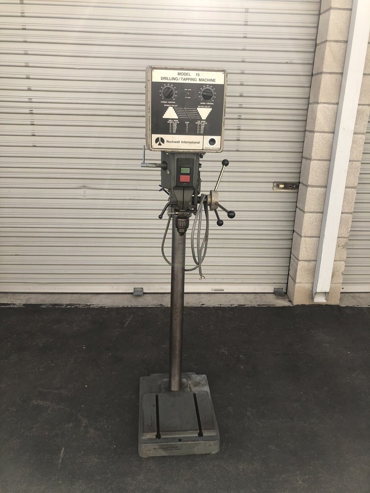 Rockwell 15" Drilling / Tapping Machine 15-201