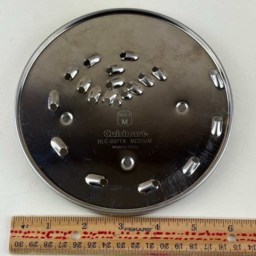 Cuisinart Food Processor DLC-037TX Medium Shredding Disc OEM Replacement Part
