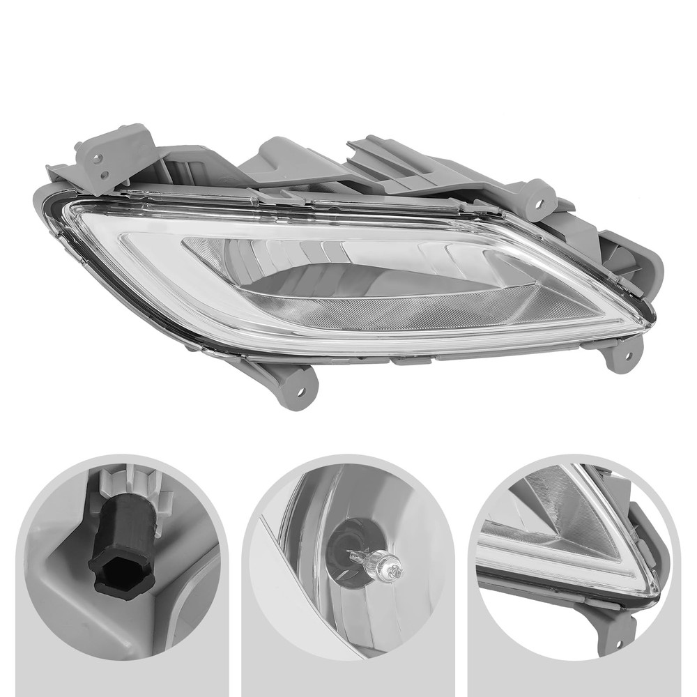 Fog Light For Hyundai Veloster 2012-2017 Halogen Light Source Right Side