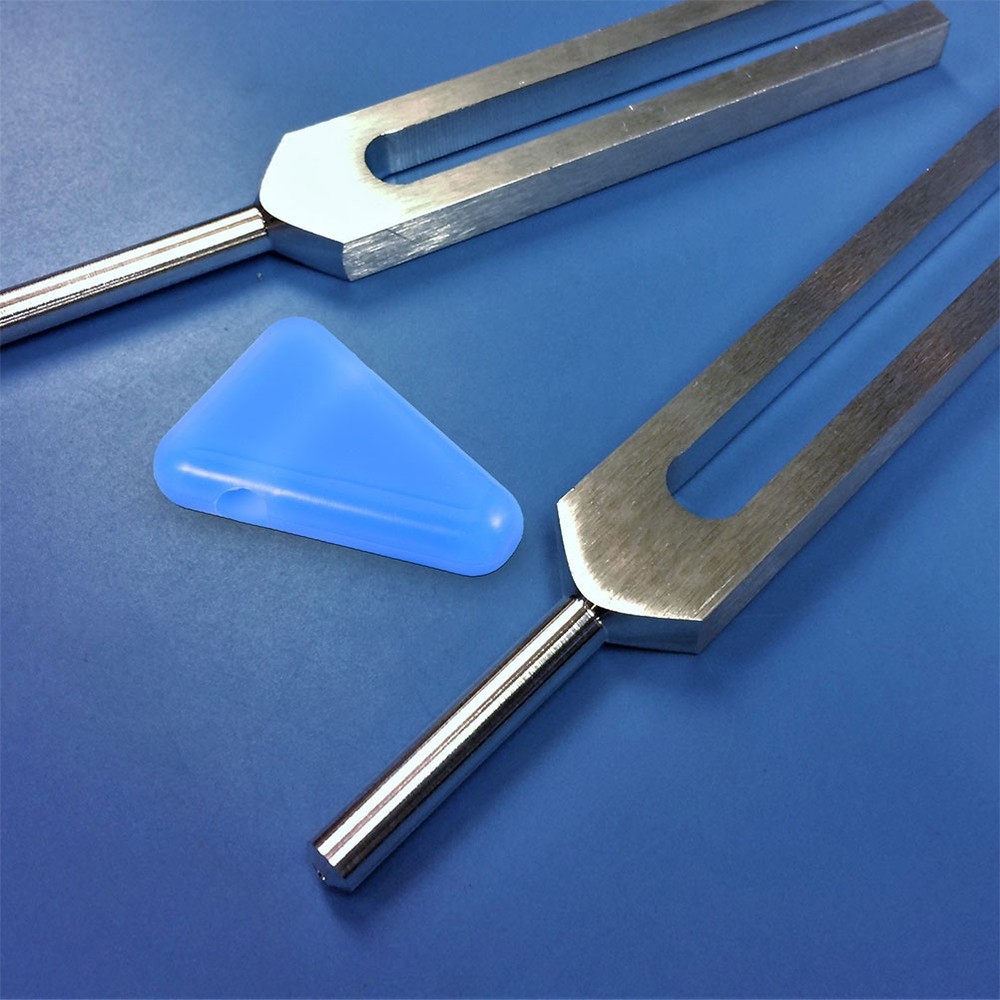 4 Pcs Tuning Fork Replace Supply Accessories Stand Triangle Silicone Base