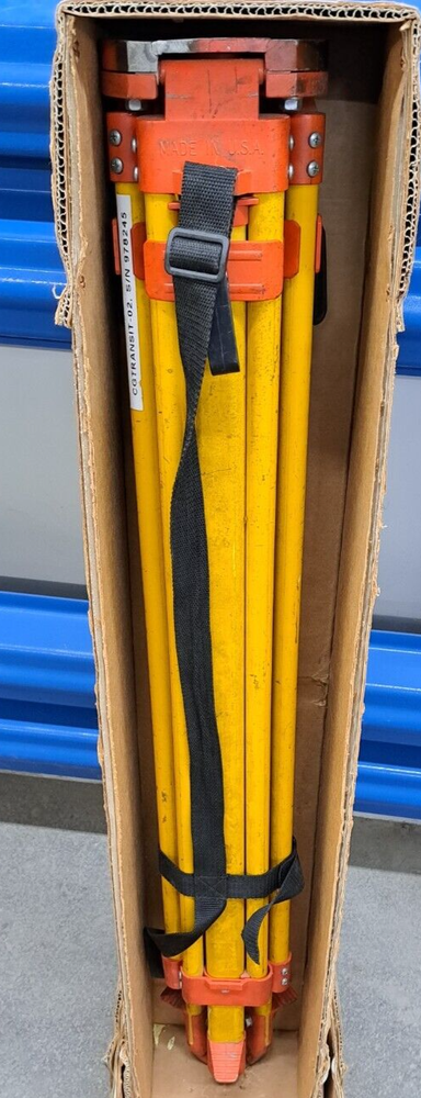 TOPCON ADJUSTABLE TRIPOD 42" CLOSED HEIGHT 64" MAXIMUM HEIGHT