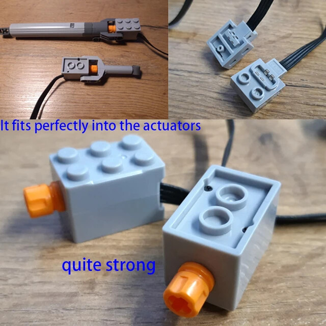 Lego Technic M Micro Motor Building Blocks Battery Box LED Power Function Parts