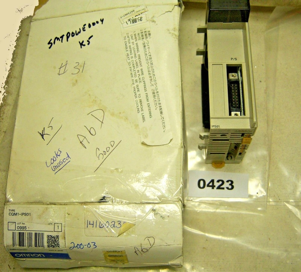 Omron Power Supply Module Cqmi-Ips01 Nib