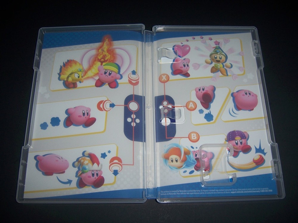 Authentic Replacement Case ONLY for KIRBY STAR ALLIES - Nintendo Switch Box