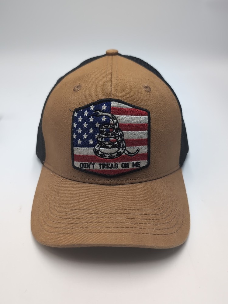 Cody James DON'T TREAD ON ME Trucker Hat USA Flag Mesh Back Snapback