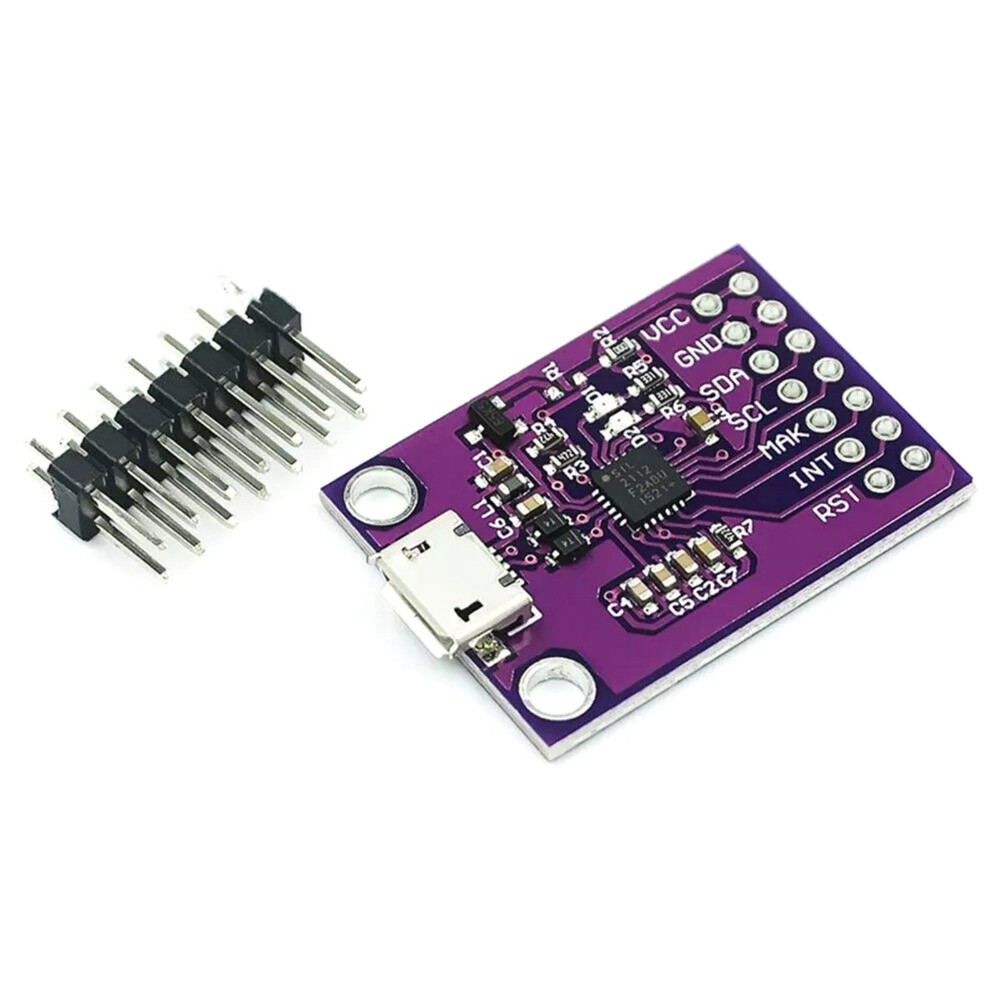 1Pc CP2112 Debug Board USB to I2C Communication Module Smbus Bridge Controller