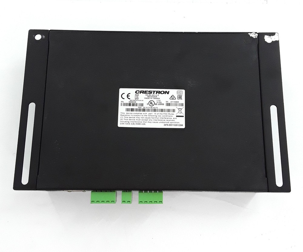 Crestron - Multiformat Switch And Receiver - HD-RX-201-C-E