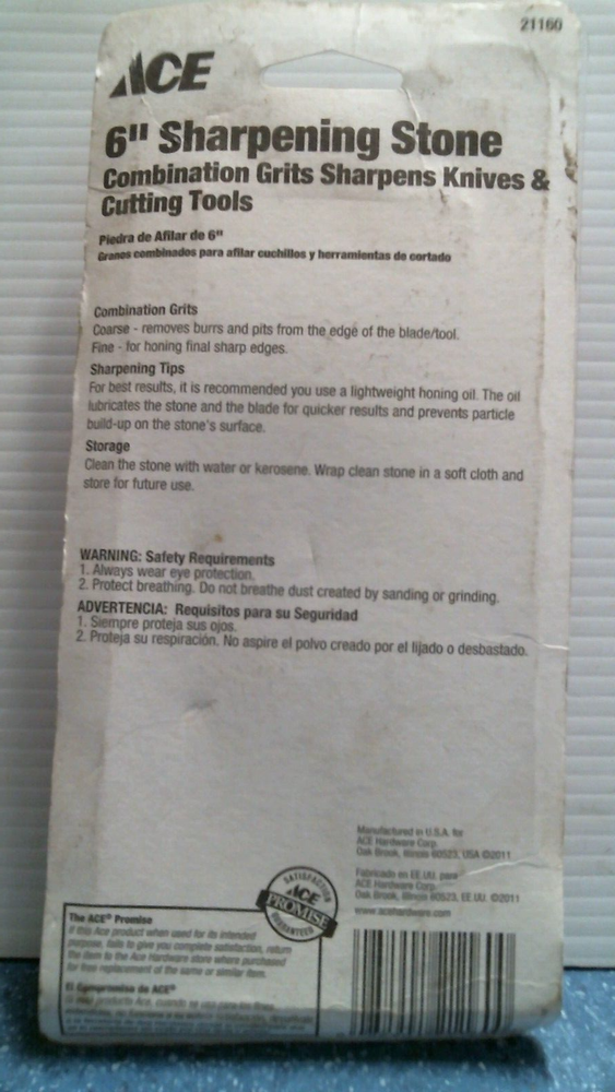 ACE 6" Sharpening Stone (21160) FS