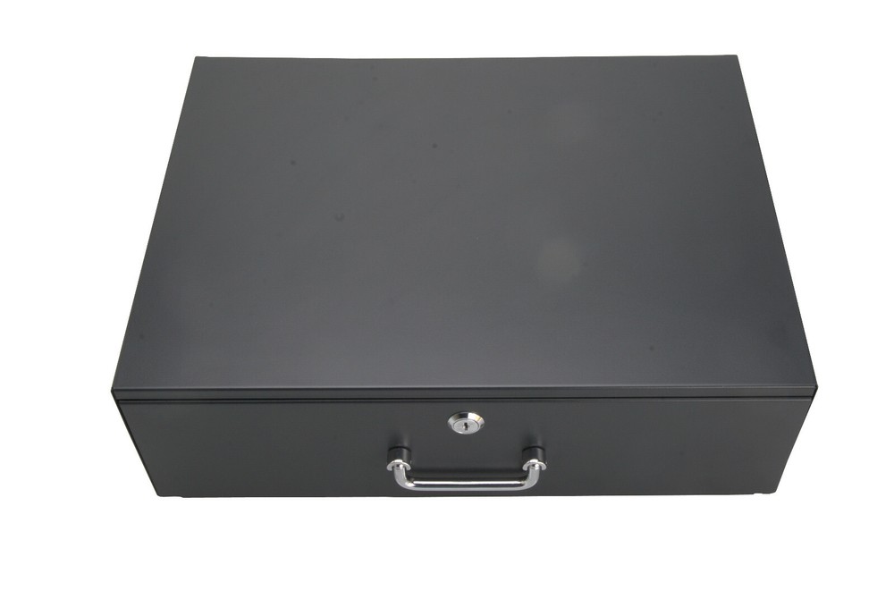 Server Network Cabinet Case 19" Rack Mount Lock Deep Drawer Key 3U