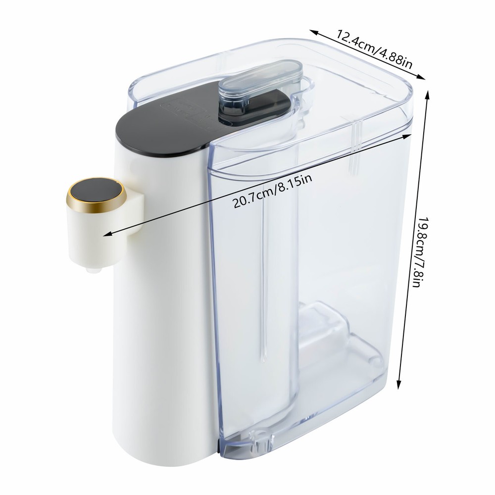 1200ml Instant Hot and Cold Water Dispenser with LCD Touch Control