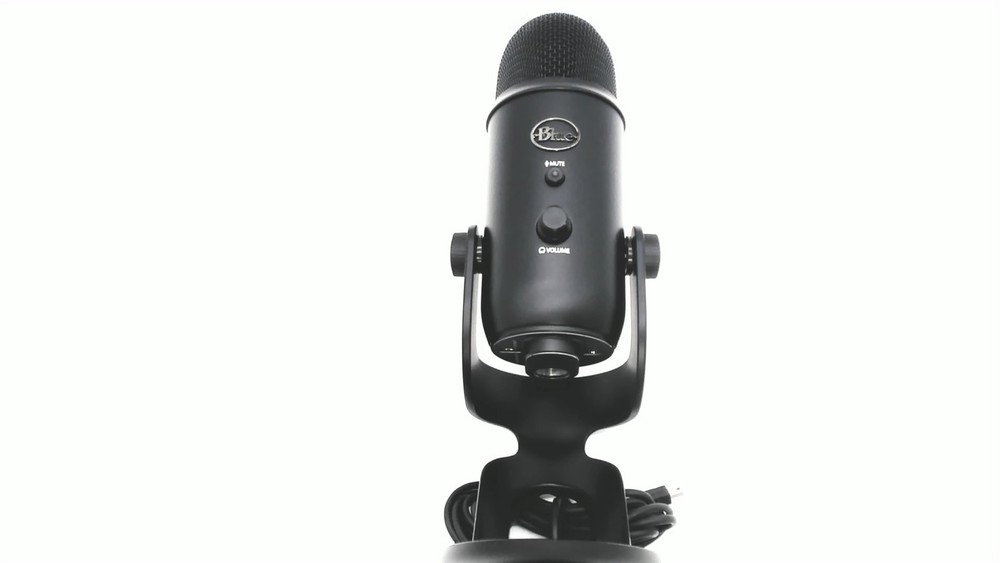 Logitech Blue Yeti USB Microphone Black *NO POWER* PC1308891