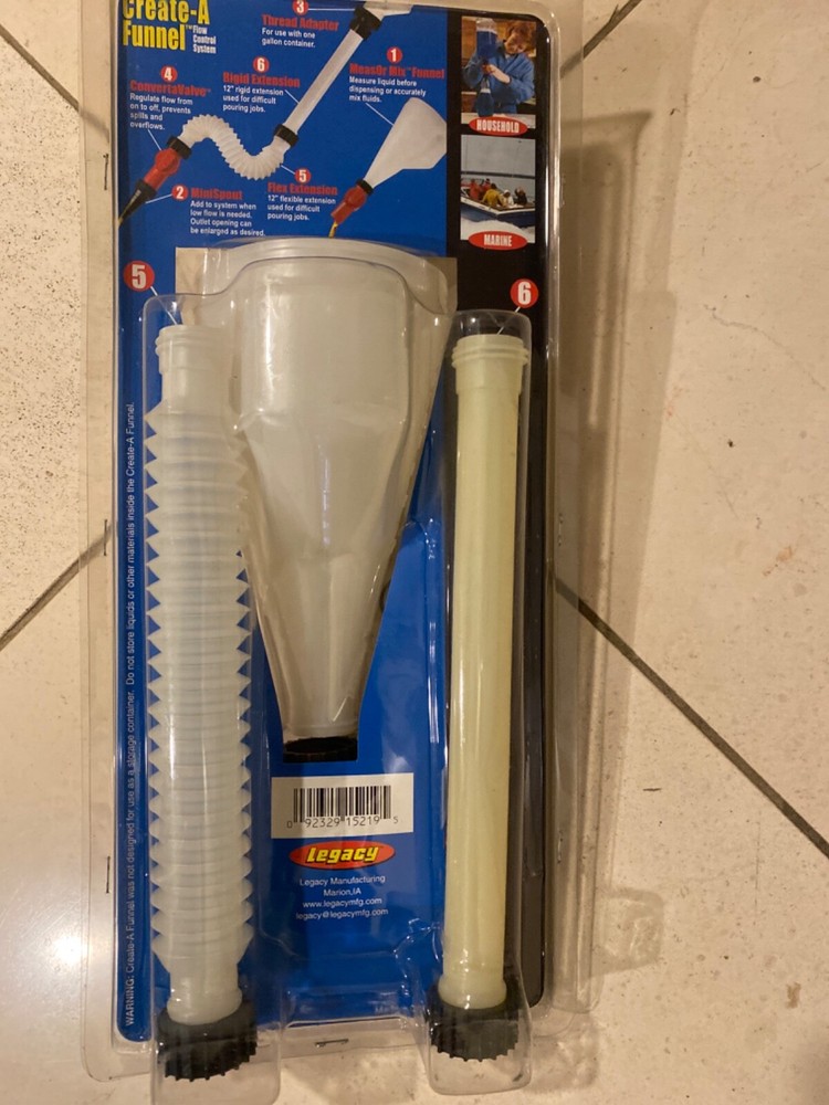 Create A Funnel for Every Use Vintage NOS Sealed Package
