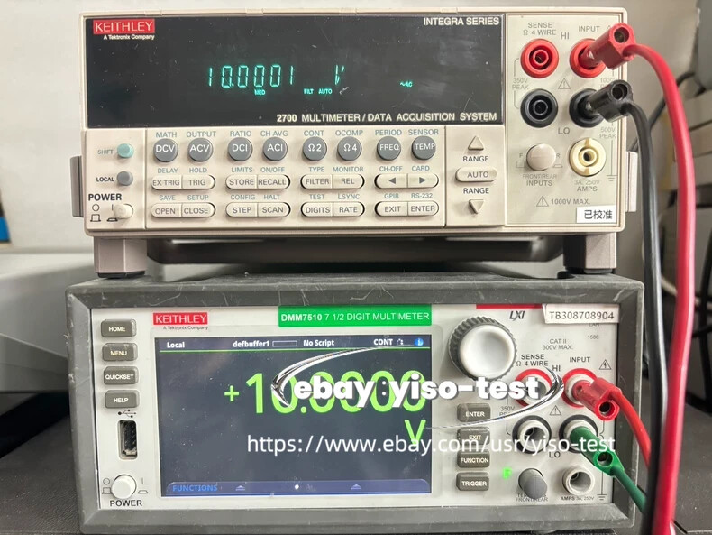 Keithley 2700 6-1/2 Digit Multimeter Data Acquisition System /Good function /#