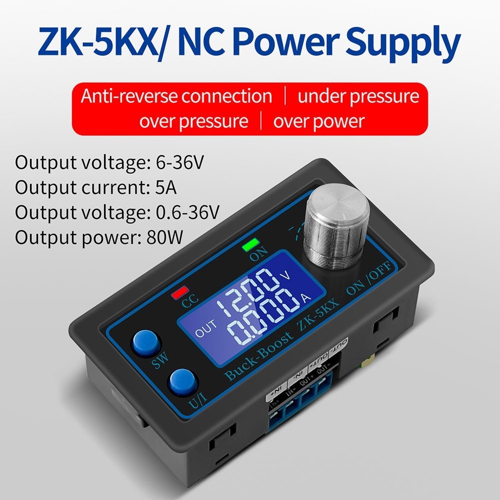 Intelligent Temperature Control in ZK 5KX Programmable Power Supply for CNC DC