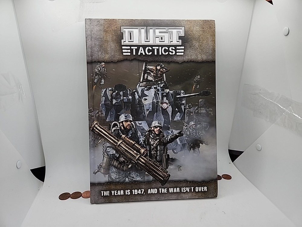 Dust Tactics Core Rulebook 2nd Edition (Dust Studio, Hardcover)